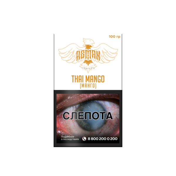 Табак Asman mango 100 грамм в Севастополе