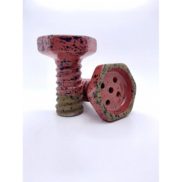 Чаша Thor Evil Screw Bowl Clay Красно Розовый в Севастополе