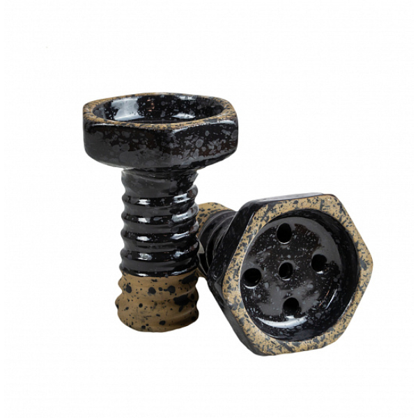Чаша Thor Evil Screw Bowl Glaze Черный Пепельный в Севастополе