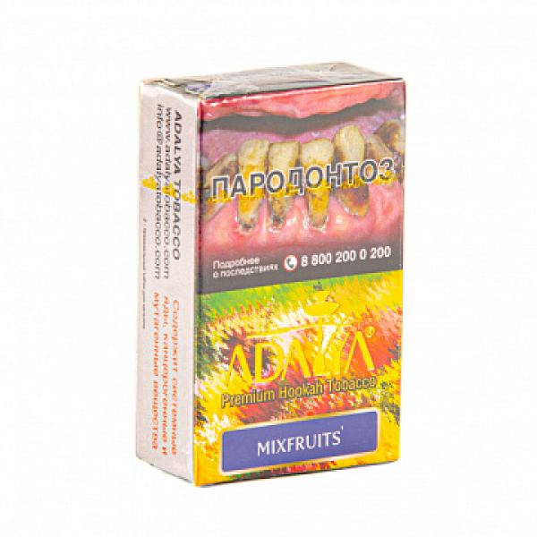 Табак ADALYA MIXFRUIT 20 гр в Севастополе