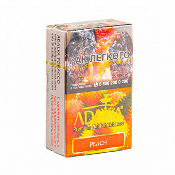 Табак ADALYA PEACH 20 гр в Севастополе