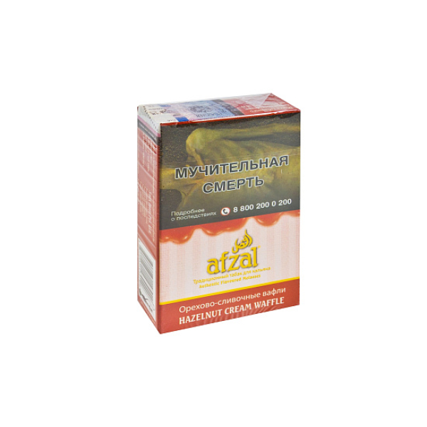 Табак AFZAL HAZELNUT CREAM WAFFLE 40 гр в Севастополе
