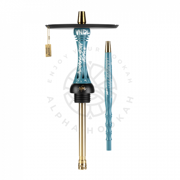Кальян Alpha Hookah X VNDL Azure Синий (42 см) в Севастополе