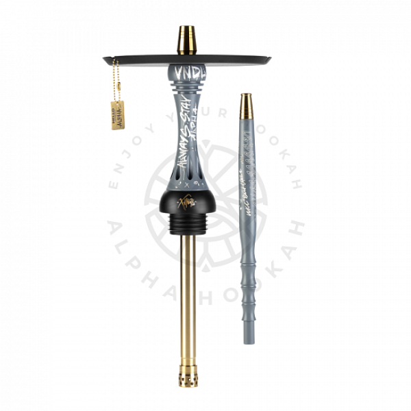 Кальян Alpha Hookah X VNDL Nardo Grey Серый (42 см) в Севастополе
