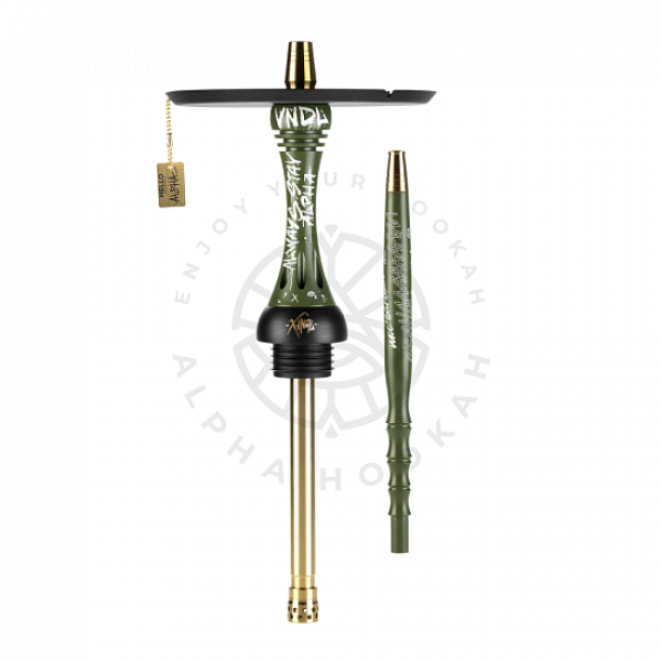 Кальян Alpha Hookah X VNDL Olive Зелёный (42 см) в Севастополе