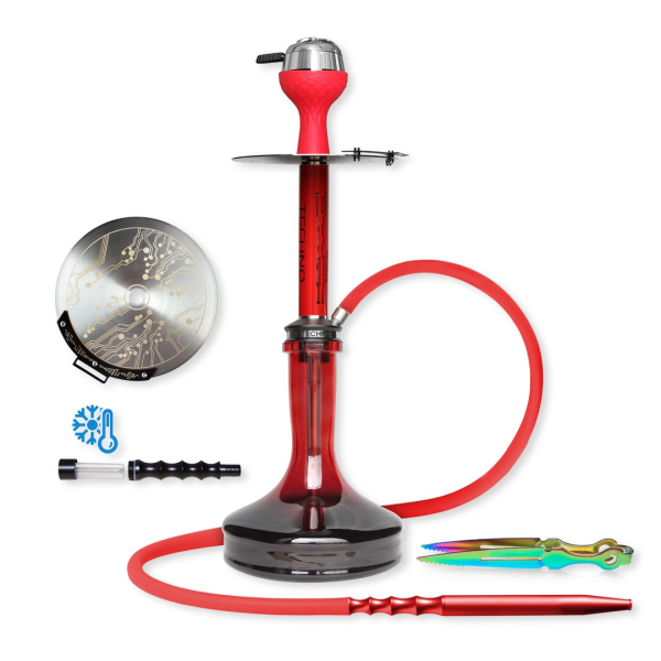 Кальян Seven star TE1 TECHNO Red 60см в Севастополе