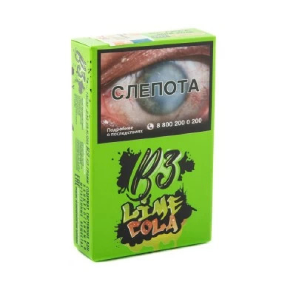 Табак B3 Lime Cola (Лайм Кола) 50 гр в Севастополе