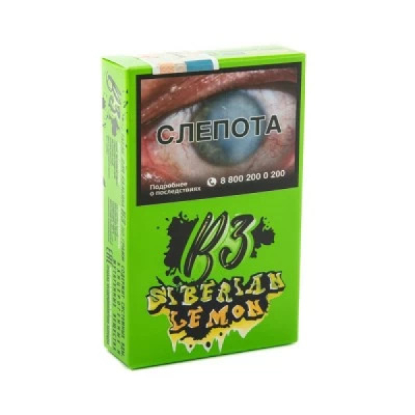 Табак B3 Siberian Lemon (Сибирский Лимон) 50 гр в Севастополе