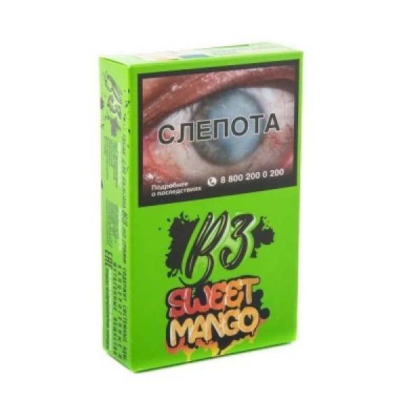 Табак B3 Sweet Mango (Сладкое Манго) 50 гр в Севастополе