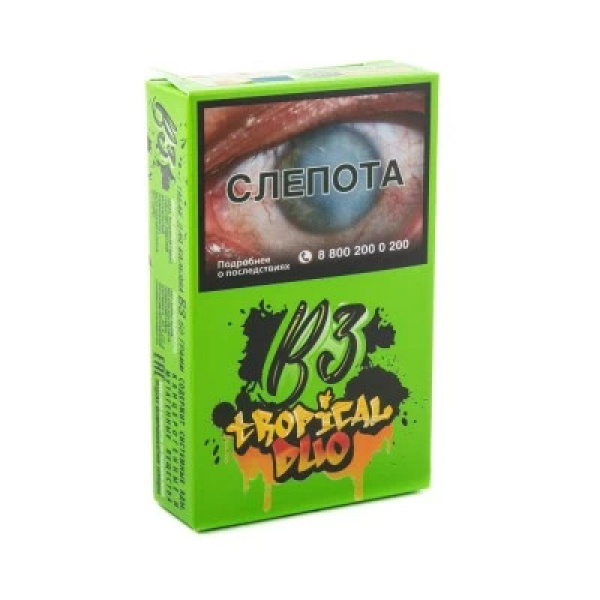 Табак B3 Tropical Duo (Тропический Дуэт) 50 гр в Севастополе