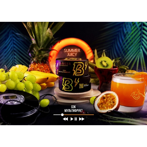 Табак Banger Summer Juicy 100 грамм в Севастополе