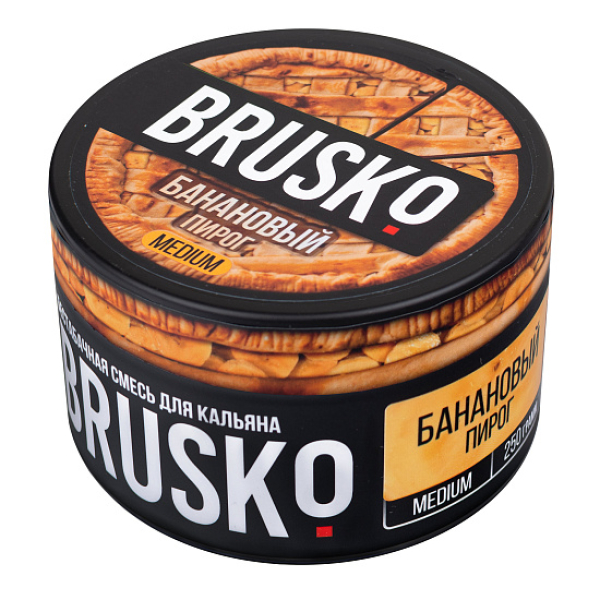 Смесь BRUSKO БАНАНОВЫЙ ПИРОГ (MEDIUM) 250 гр в Севастополе