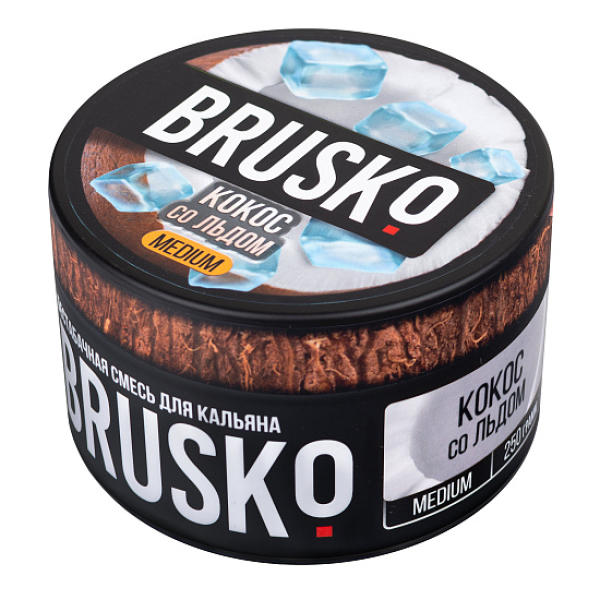 Смесь BRUSKO КОКОС СО ЛЬДОМ (MEDIUM) 250 гр в Севастополе