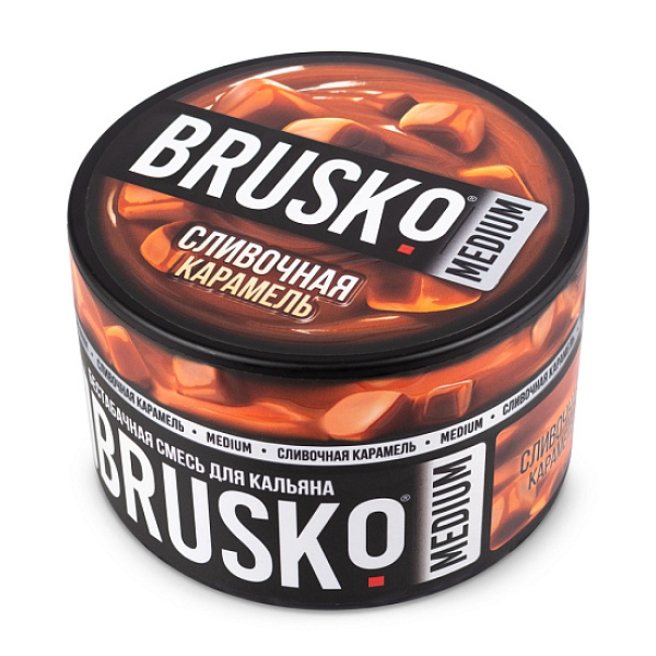 Смесь BRUSKO СЛИВОЧНАЯ КАРАМЕЛЬ (MEDIUM) 250 гр в Севастополе