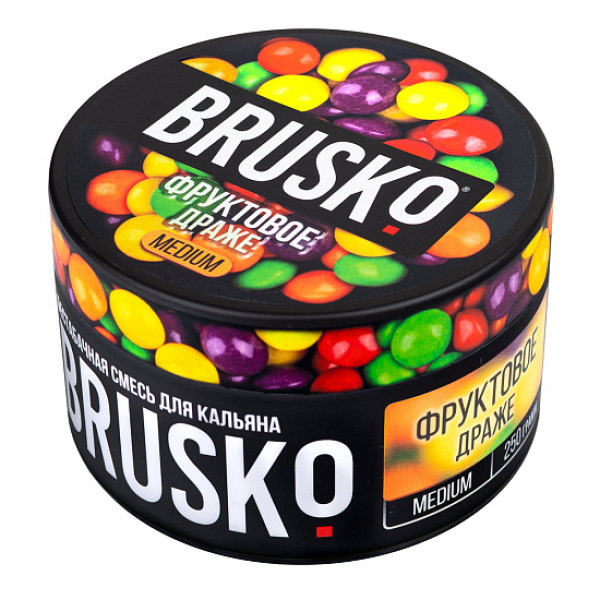 Смесь BRUSKO ФРУКТОВОЕ ДРАЖЕ (MEDIUM) 250 гр в Севастополе