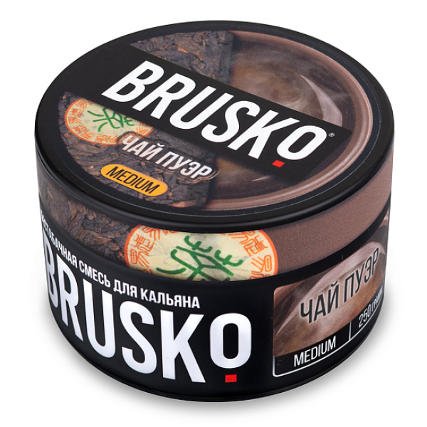 Смесь BRUSKO ЧАЙ ПУЭР (MEDIUM) 250 гр в Севастополе