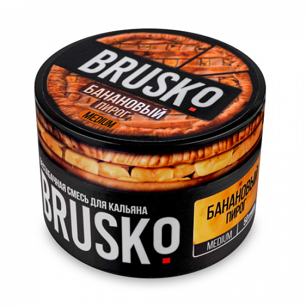 Смесь Brusko Medium Банановый пирог 50 грамм в Севастополе
