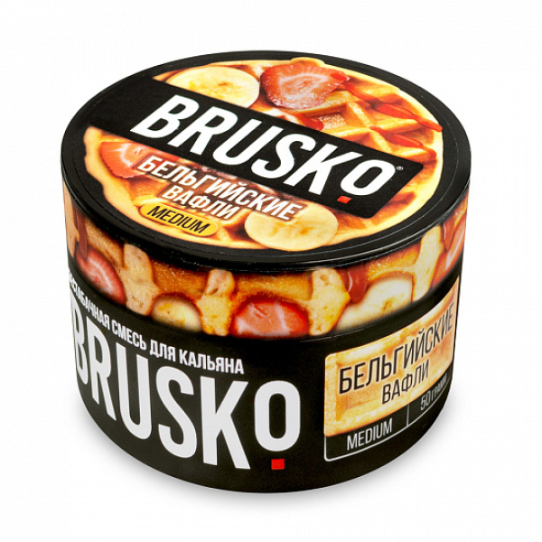 Смесь Brusko Medium Бельгийские вафли 50 грамм в Севастополе