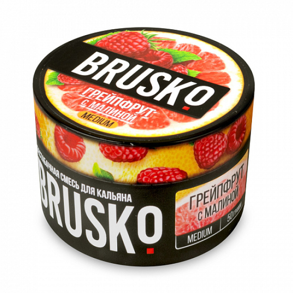 Смесь Brusko Medium Грейпфрут с малиной 50 грамм в Севастополе