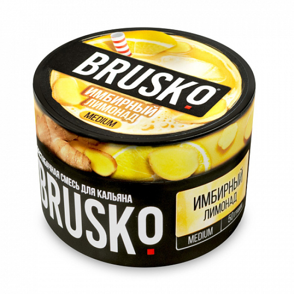 Смесь Brusko Medium Имбирный лимонад 50 грамм в Севастополе