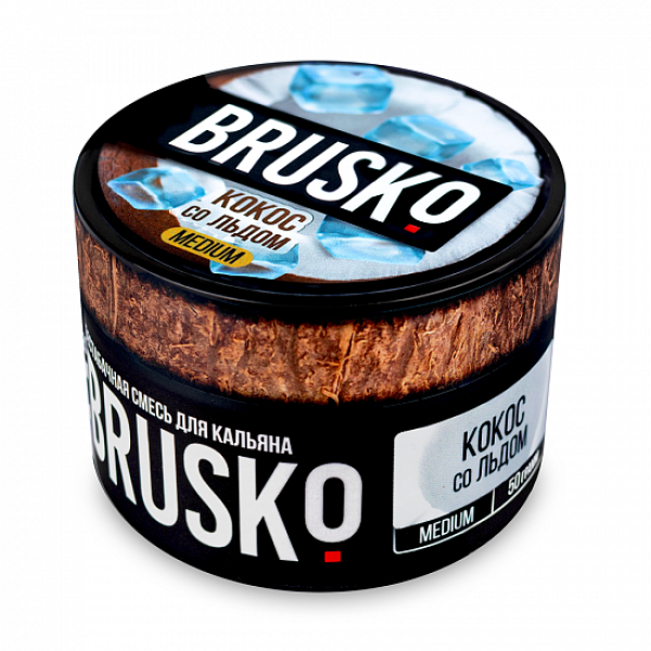 Смесь Brusko Medium Кокос лед 50 грамм в Севастополе