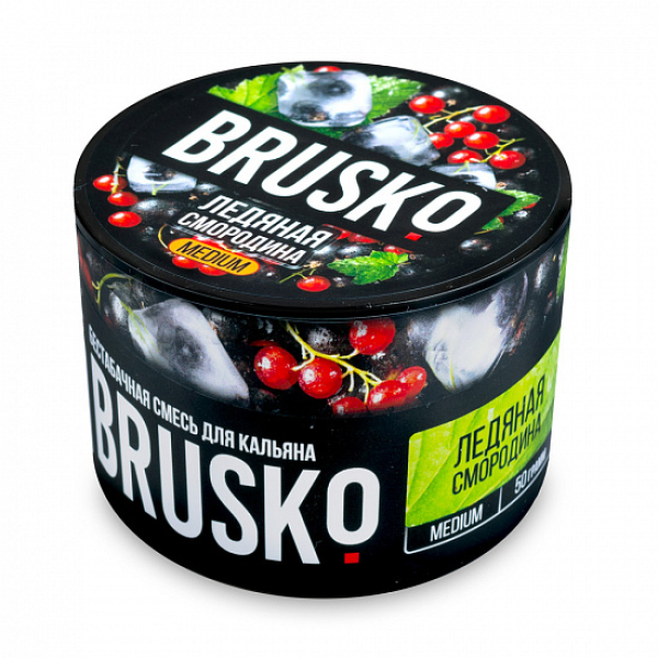 Смесь Brusko Medium Ледяная смородина 50 грамм в Севастополе