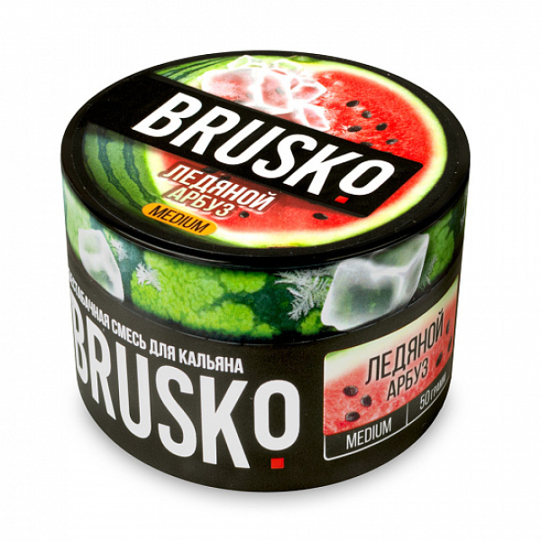 Смесь Brusko Medium Ледяной арбуз 50 грамм в Севастополе