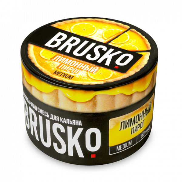 Смесь Brusko Medium Лимонный пирог 50 грамм в Севастополе