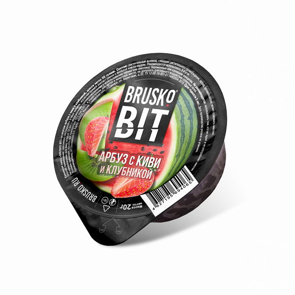 Смесь Brusko BIT Арбуз с Киви и Клубникой 20 гр в Севастополе