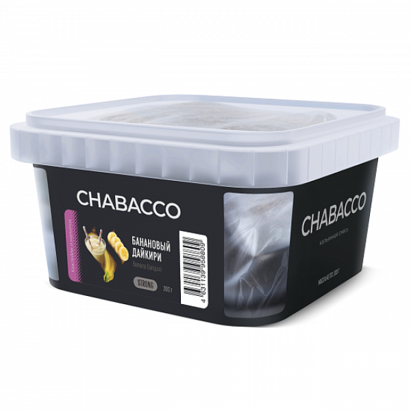 Смесь Chabacco Strong Banana Daiquiri (Банановый Дайкири) 200 гр в Севастополе