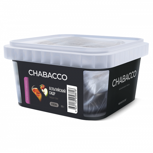 Смесь Chabacco Strong Belgian Cider (Бельгийский Сидр) 200 гр в Севастополе
