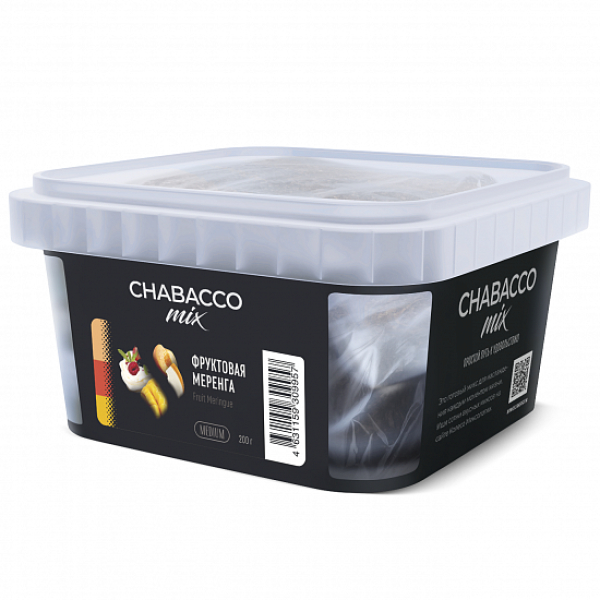 Смесь Chabacco mix Fruit Meringue (Фруктовая Меренга) 200 гр в Севастополе