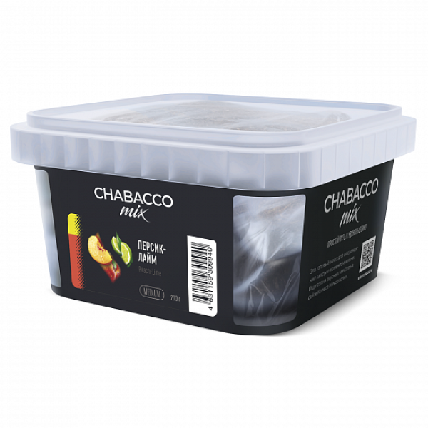 Смесь Chabacco mix Peach Lime (Персик Лайм) 200 гр в Севастополе