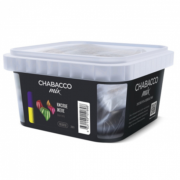 Смесь Chabacco mix Sour Jelly (Кислое Желе) 200 гр в Севастополе