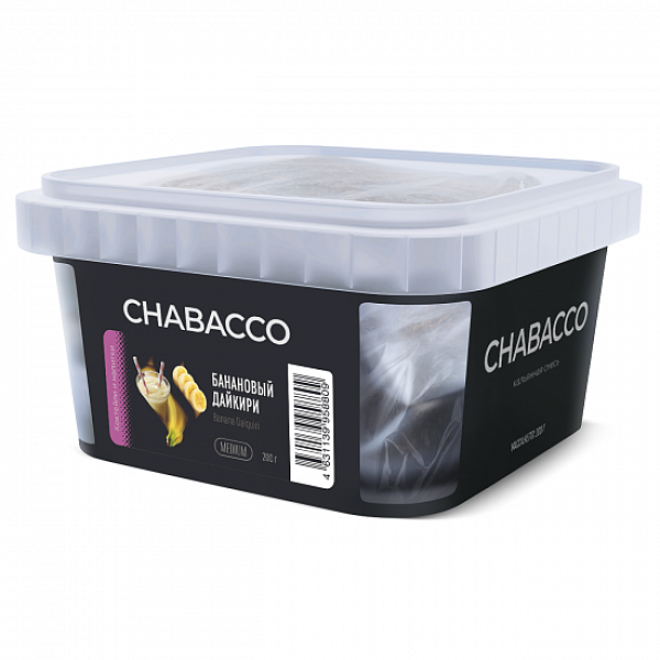 Смесь Chabacco Medium Banana Daiquiri (Банановый Дайкири) 200 гр в Севастополе