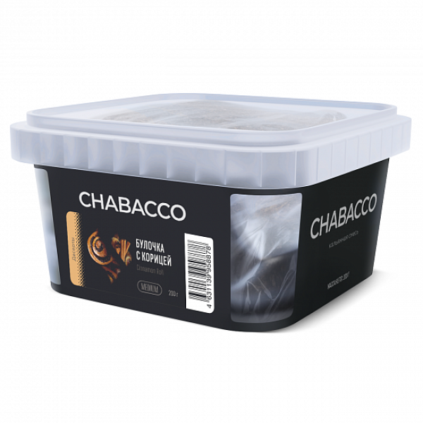 Смесь Chabacco Medium Cinnamon Roll (Булочка с Корицей) 200 гр в Севастополе