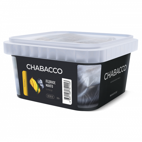 Смесь Chabacco Medium Ice Mango (Ледяной Манго) 200 гр в Севастополе