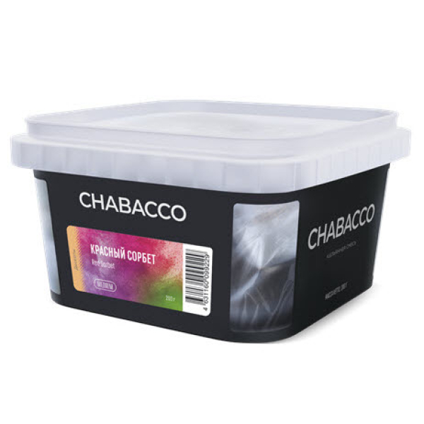 Смесь Chabacco Medium Red Sorbet (Красный Сорбет) 200 гр в Севастополе
