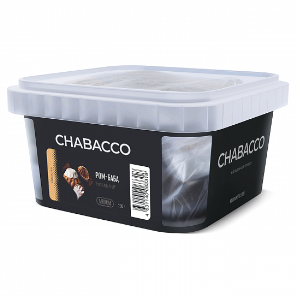 Смесь Chabacco Medium Rum Lady Muff (Ром Баба) 200 гр в Севастополе