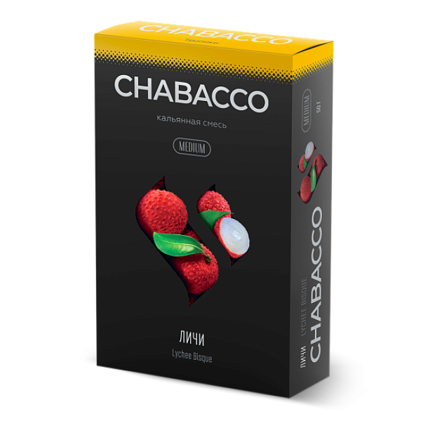 Смесь Chabacco Medium LYCHEE BISQUE (ЛИЧИ) 50 гр в Севастополе