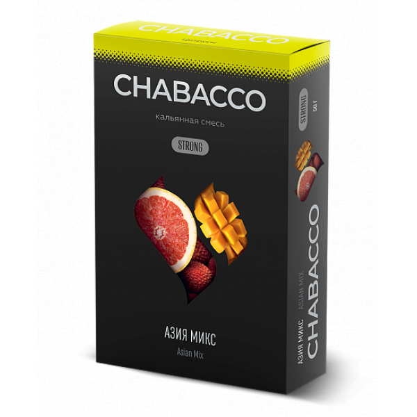 Смесь Chabacco Strong Asian Mix (Азиа Микс) 50 гр в Севастополе