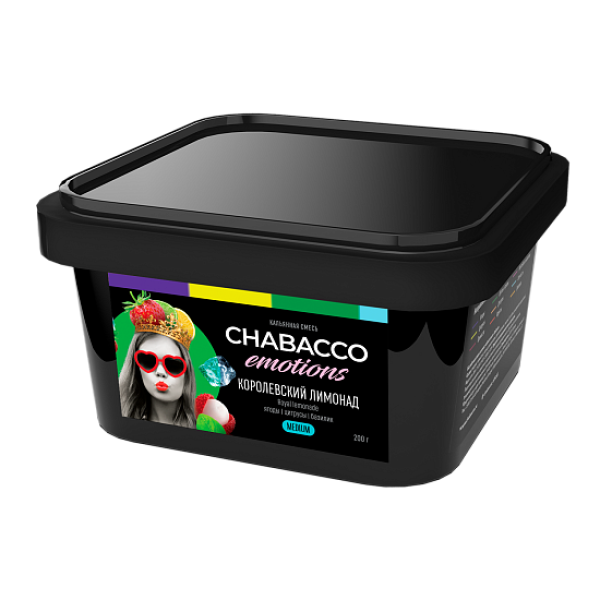 Смесь Chabacco Medium Emotions Royal lemonade (Королевский лимонад) 200 гр в Севастополе