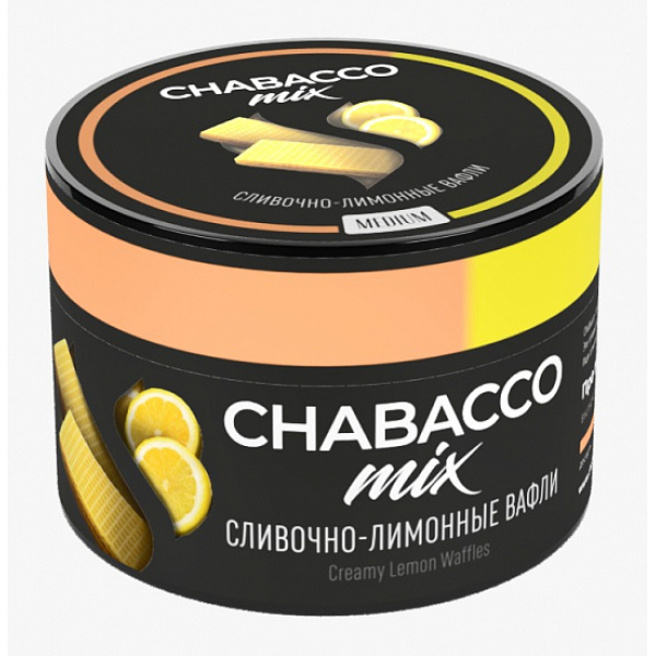 Смесь Chabacco Mix Creamy Lemon Waffles 50 грамм в Севастополе