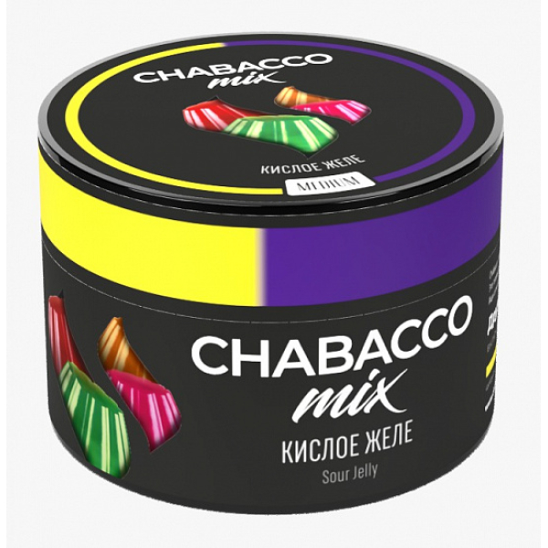 Смесь Chabacco Mix Sour jelly 50 грамм в Севастополе
