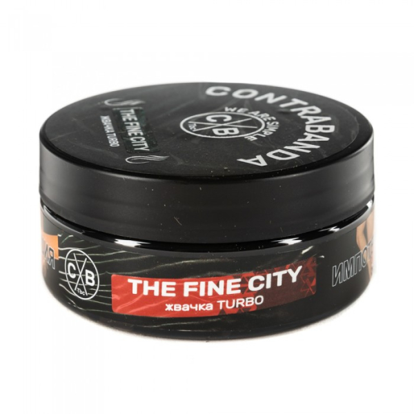 Табак CONTRABANDA The Fine City (Жвачка Turbo) 100 гр в Севастополе