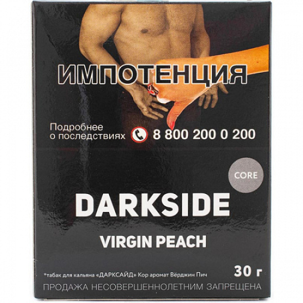 Табак Darkside Core Virgin Peach 30 грамм в Севастополе