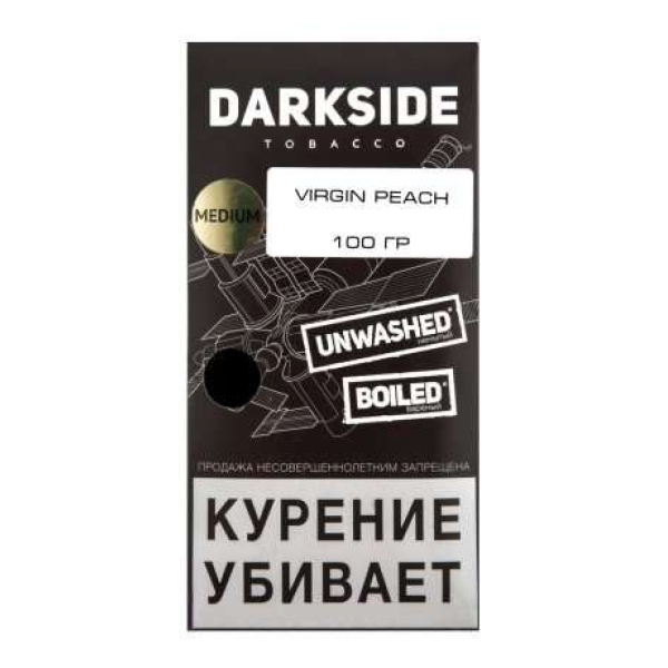 Табак Darkside Core Virgin Peach 100 грамм в Севастополе