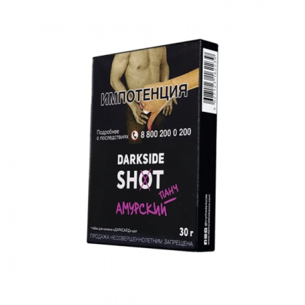 Табак Darkside SHOT Амурский Панч 30 гр в Севастополе