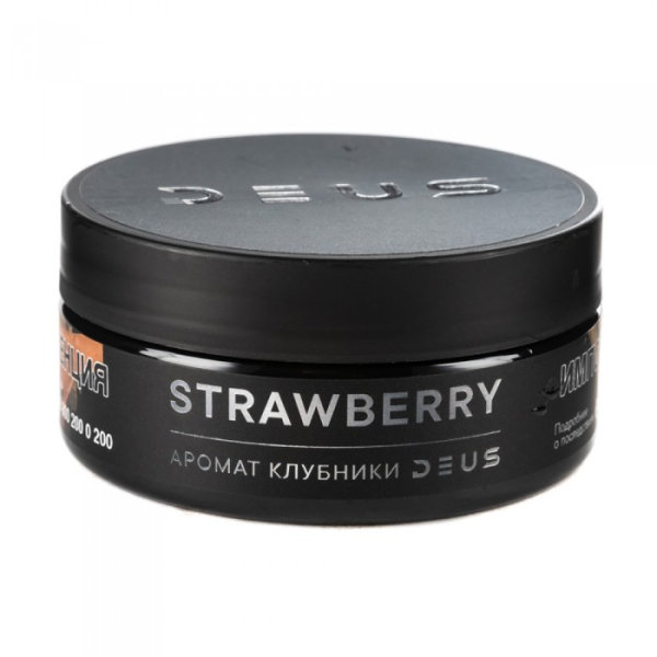 Табак Deus Strawberry (Клубника) 100 гр в Севастополе