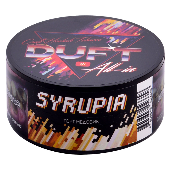 Табак Duft All-In Syrupia 25 грамм в Севастополе